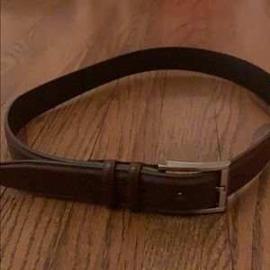 Youth leather belt .